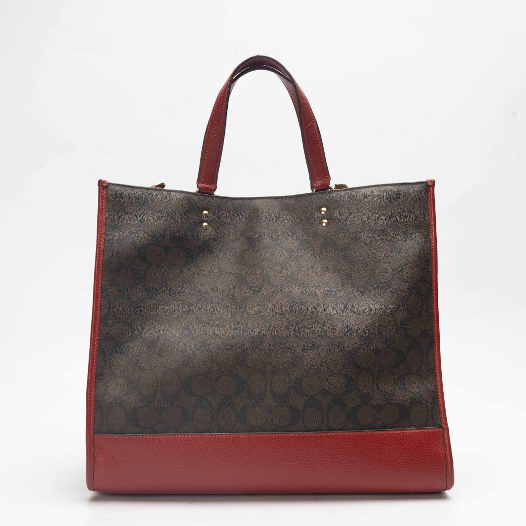 Coach Dempsey Coach Patch Tote Bag 40