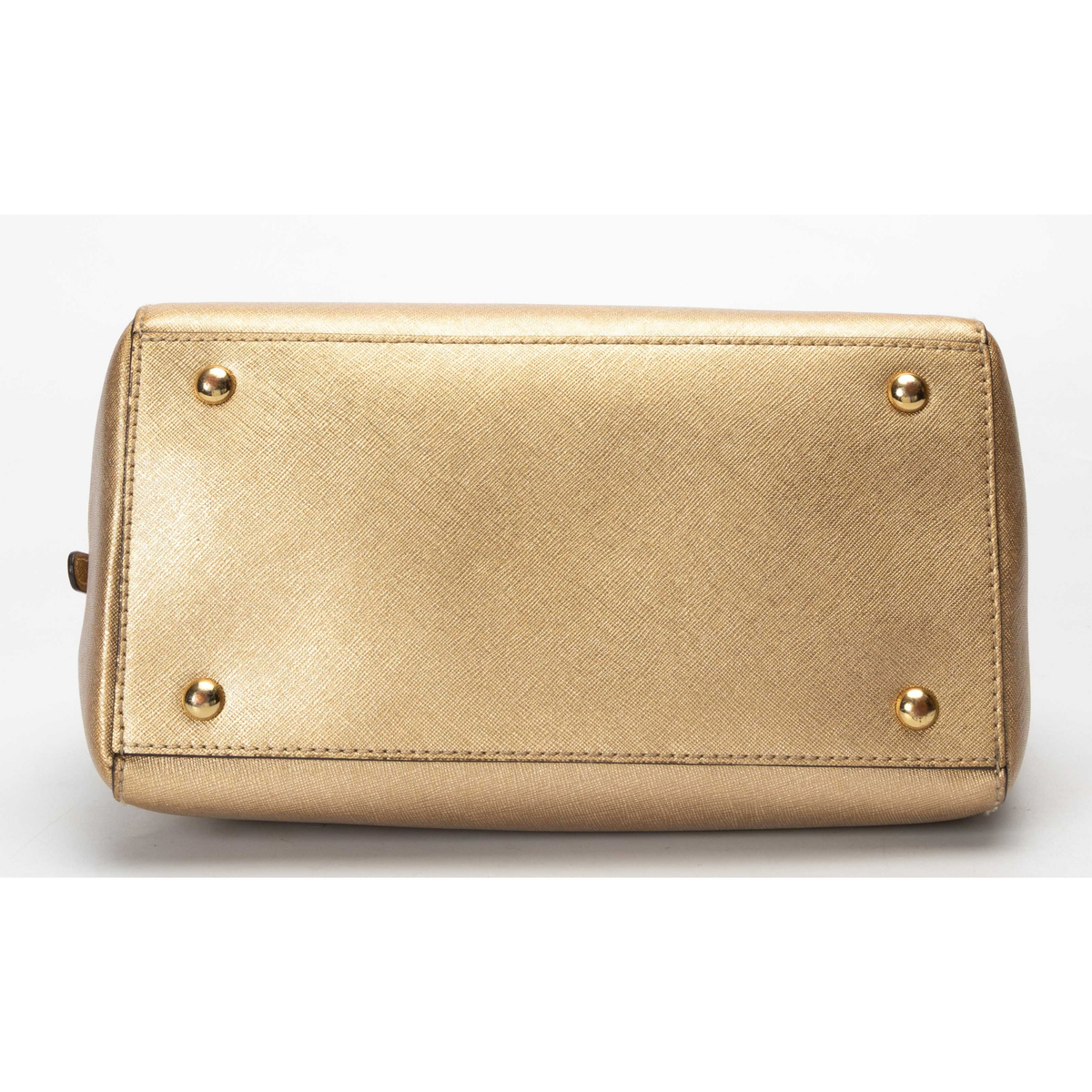 Michael Kors Gold Dome Satchel