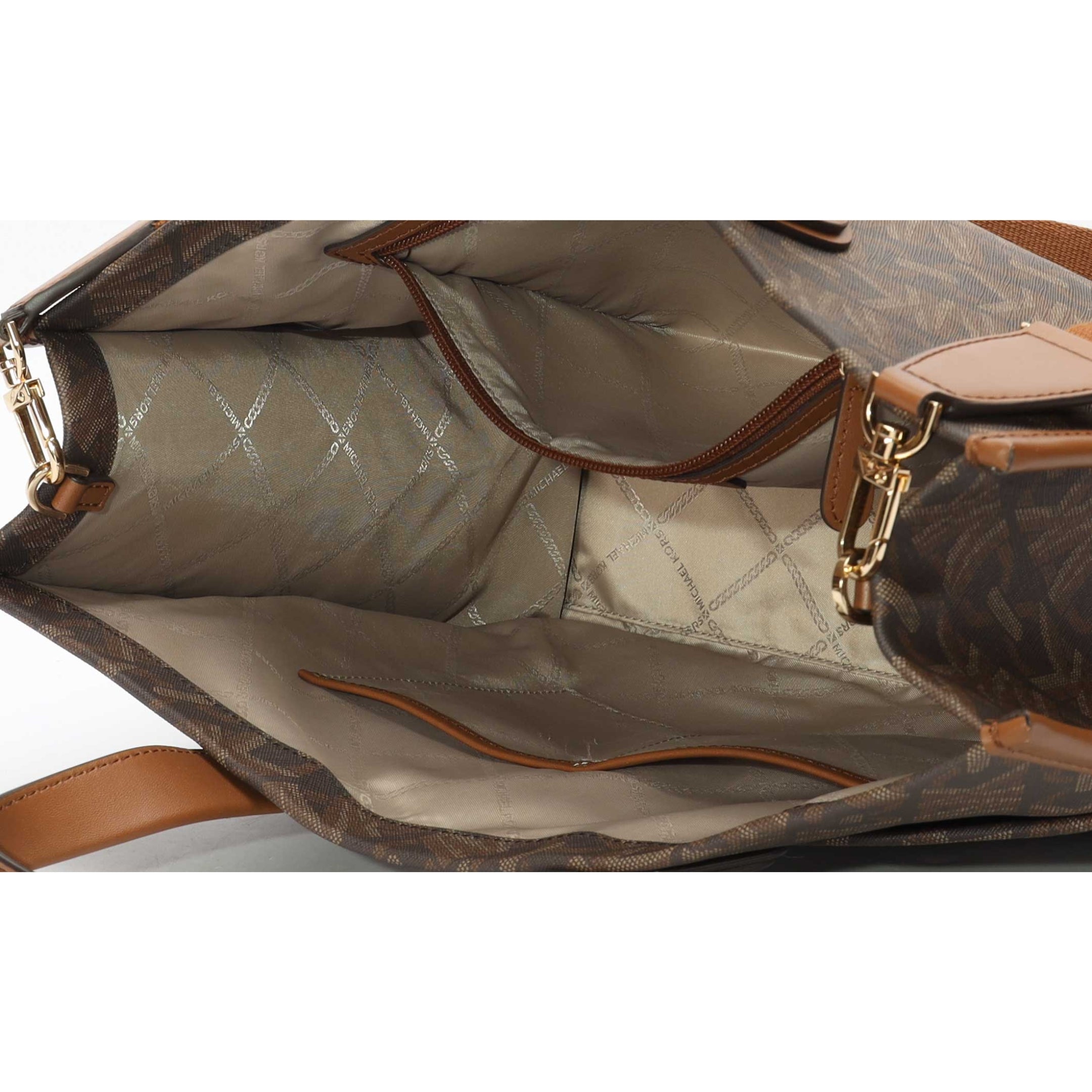 Michael Kors Gigi Large Empire Signature Logo Tote Bag