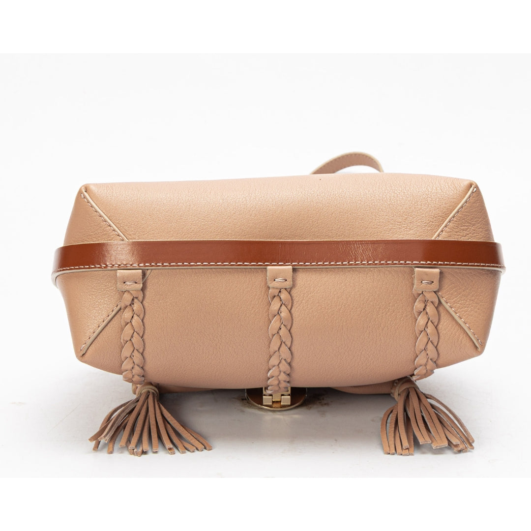 Chloe Penelope Beige Convertible Satchel