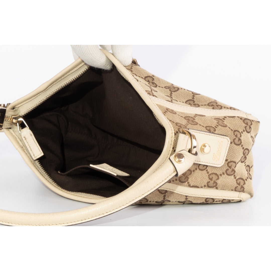 Gucci GG Canvas Abbey D Ring Pochette