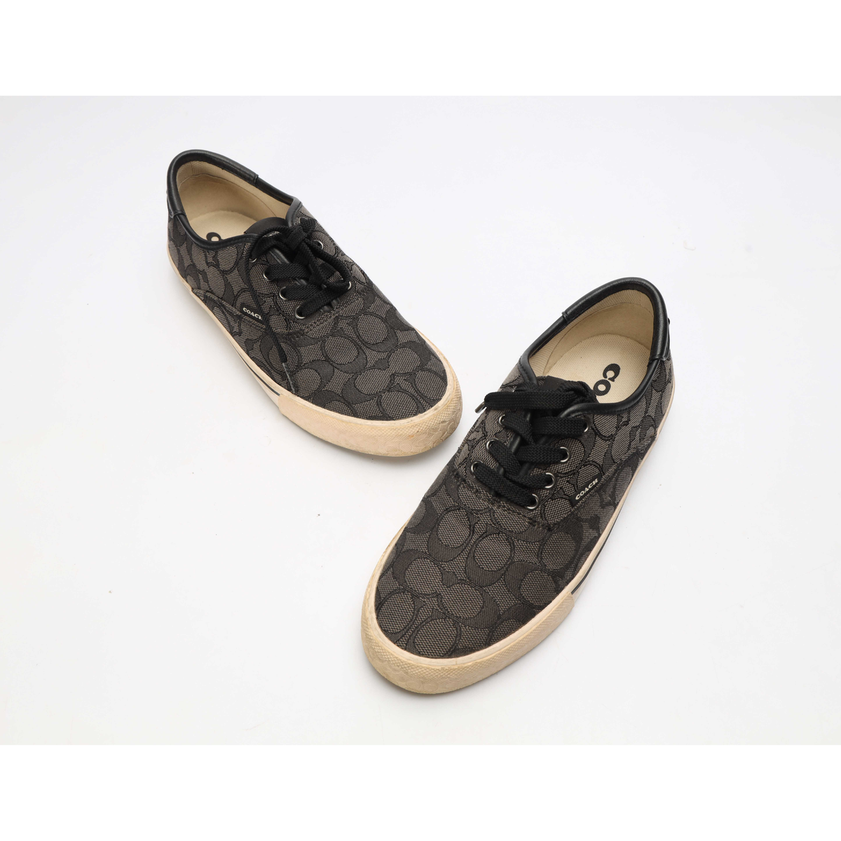 Coach Skate Signature Lace-Up Sneakers