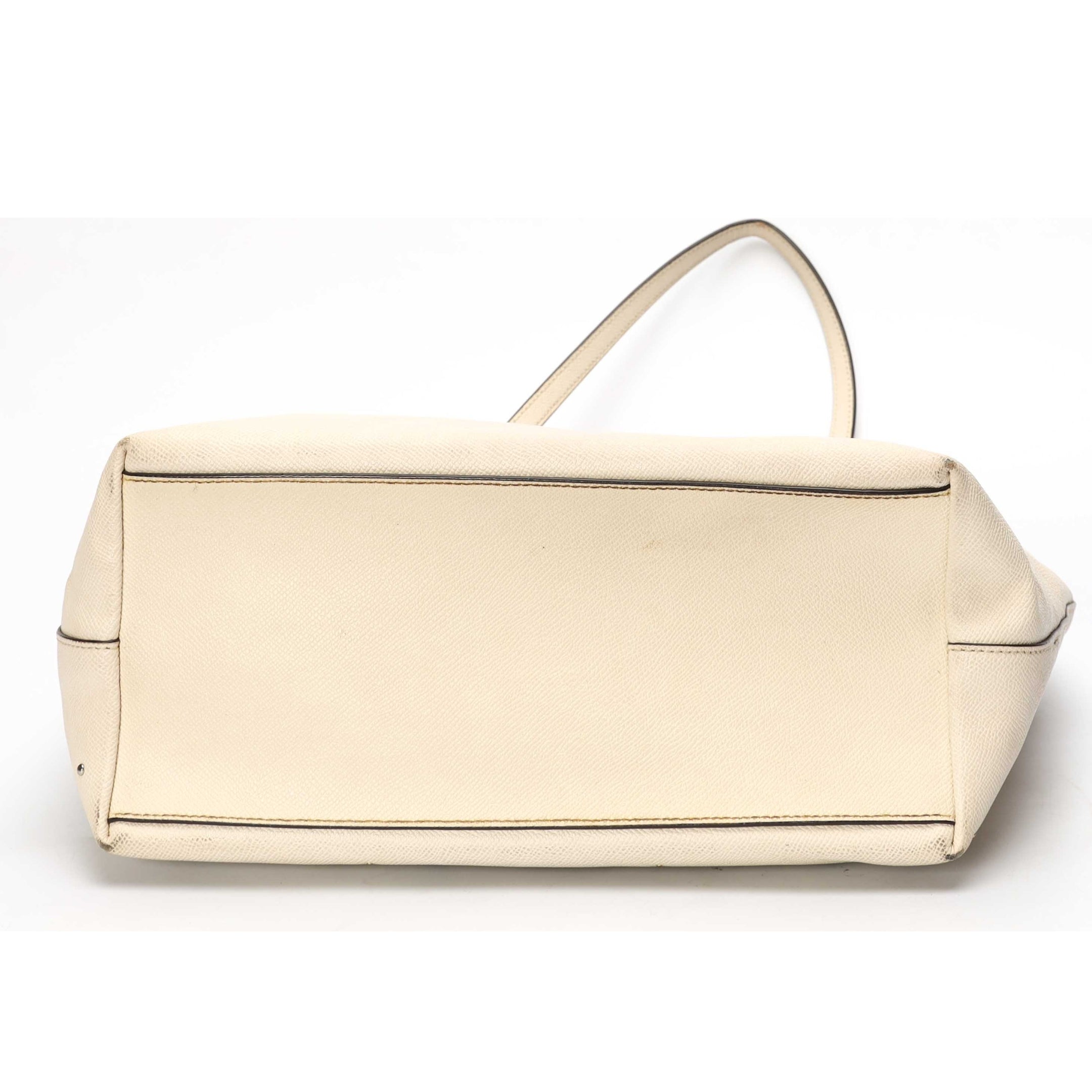 Coach Ivory Stardust Studs City Zip Tote