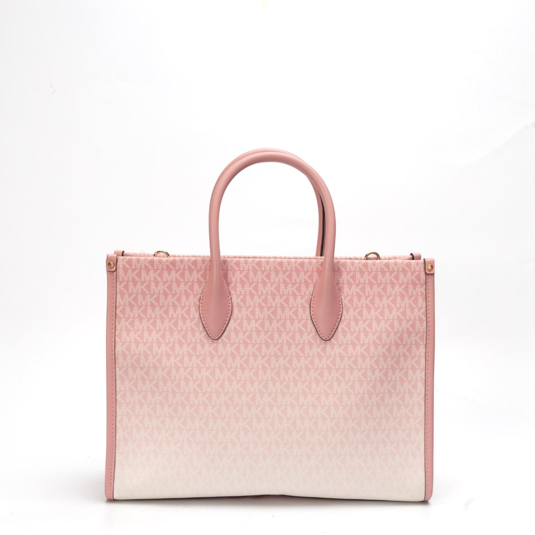 Michael Kors Mirella Ombré Signature Logo Convertible Satchel