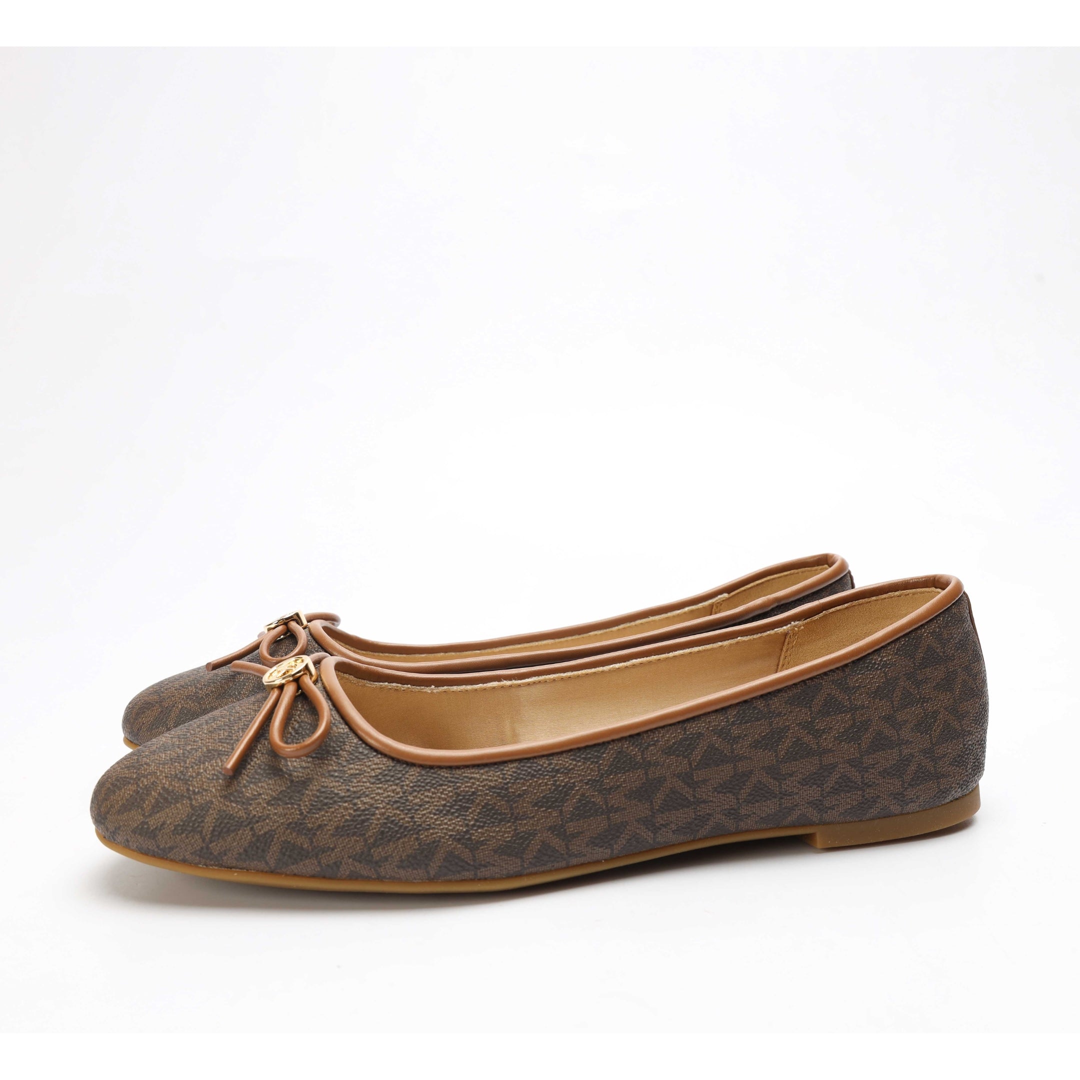 Michael Kors Savannah Signature Logo Ballet Flats