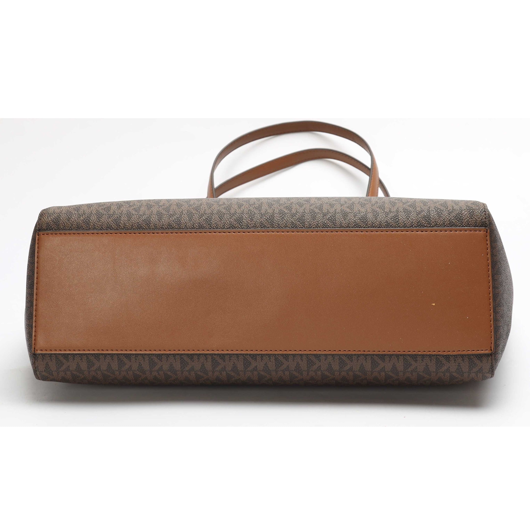 Michael Kors Charlotte Brown Signature Logo Tote