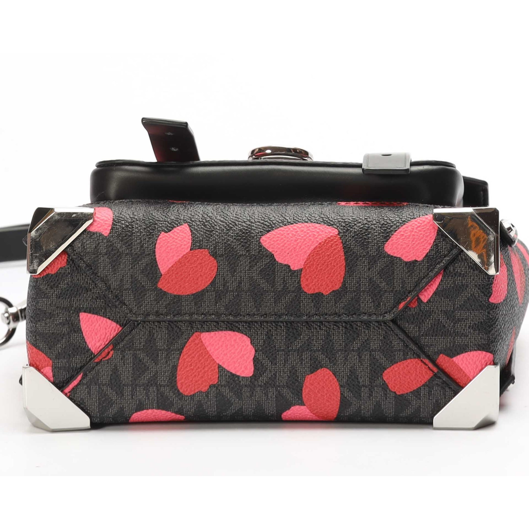 Michael Kors Manhattan Logo Leaf Crossbody Bag