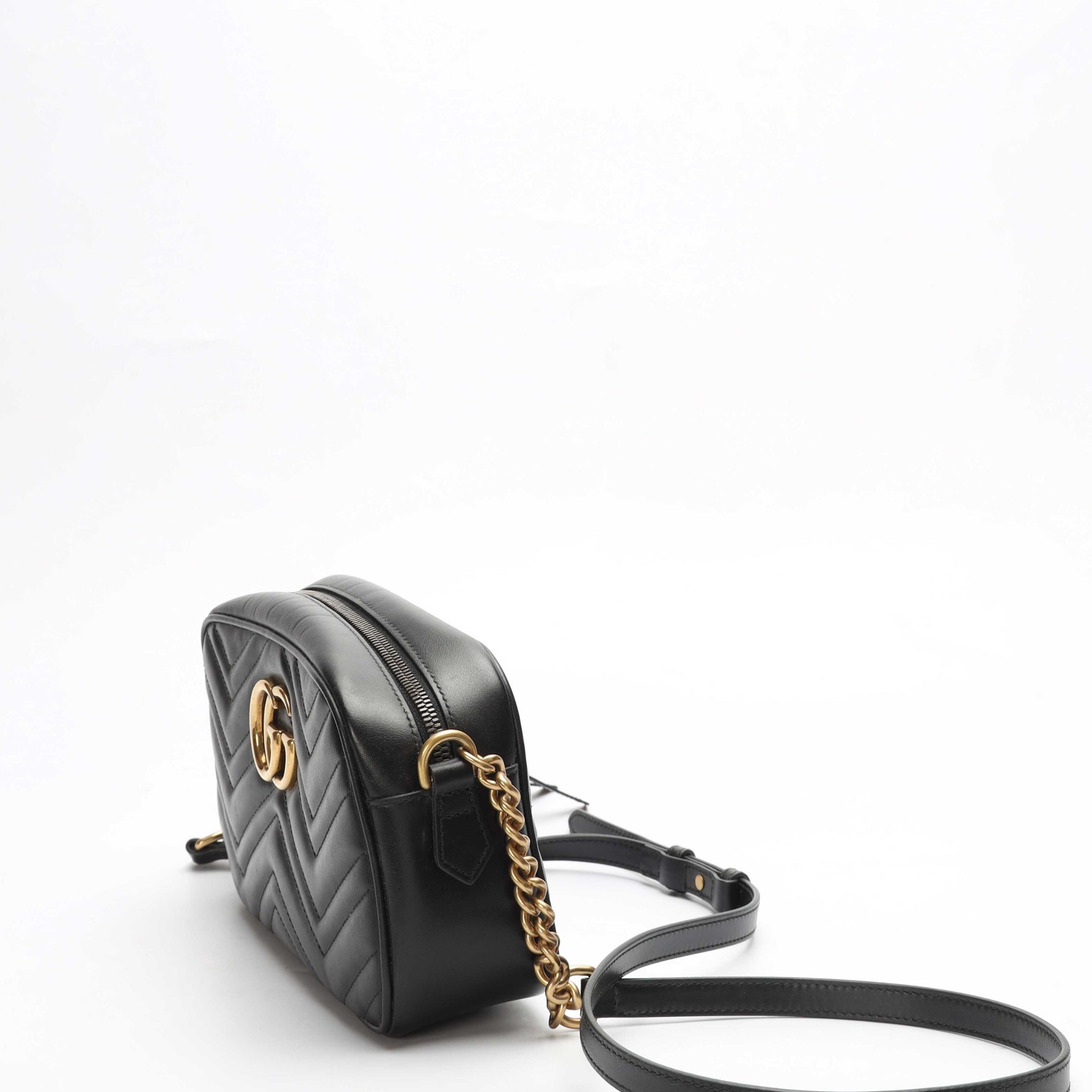Gucci GG Marmont Black Small Camera Bag