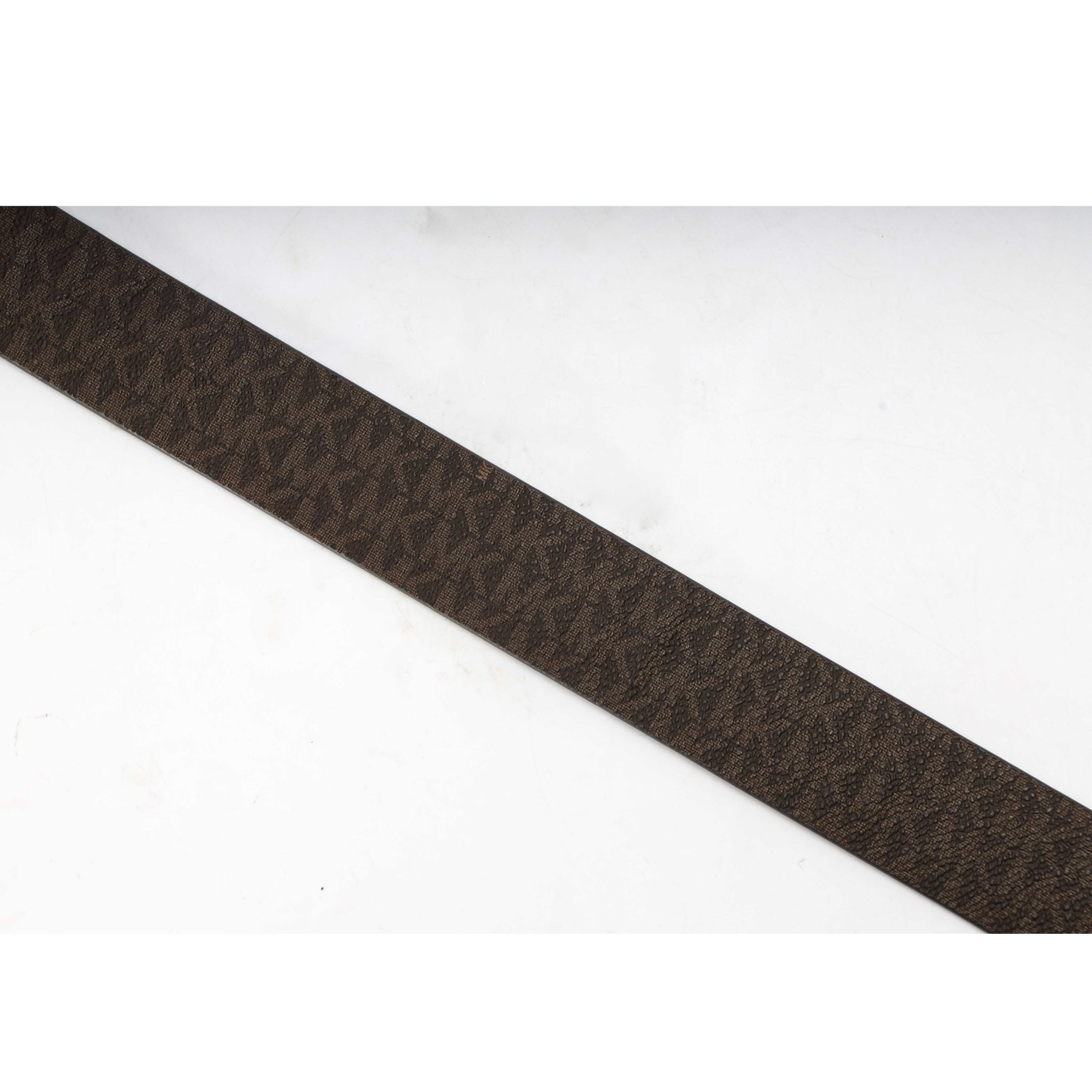 Michael Kors Brown Signature Logo Reversible Belt