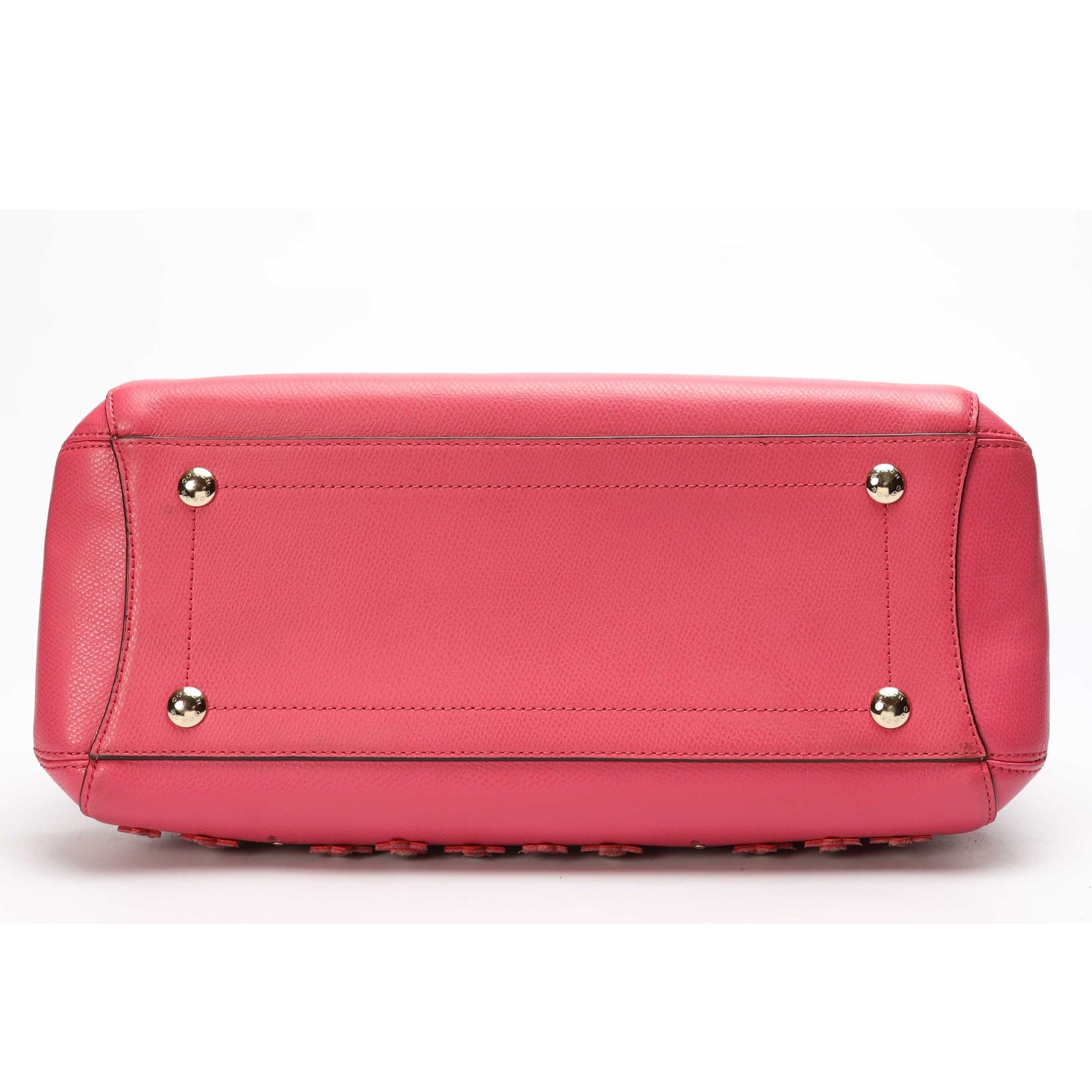 Coach Tas Pink Floral Convertible Satchel