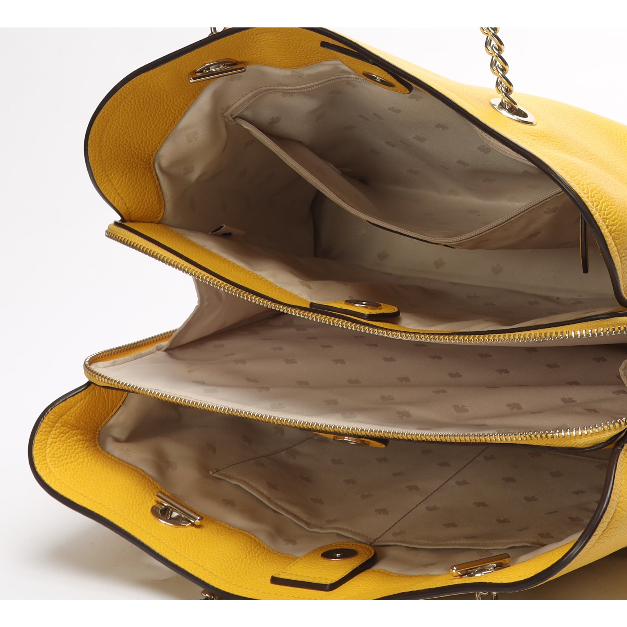 Kate Spade Yellow Jordyn Chain Tote