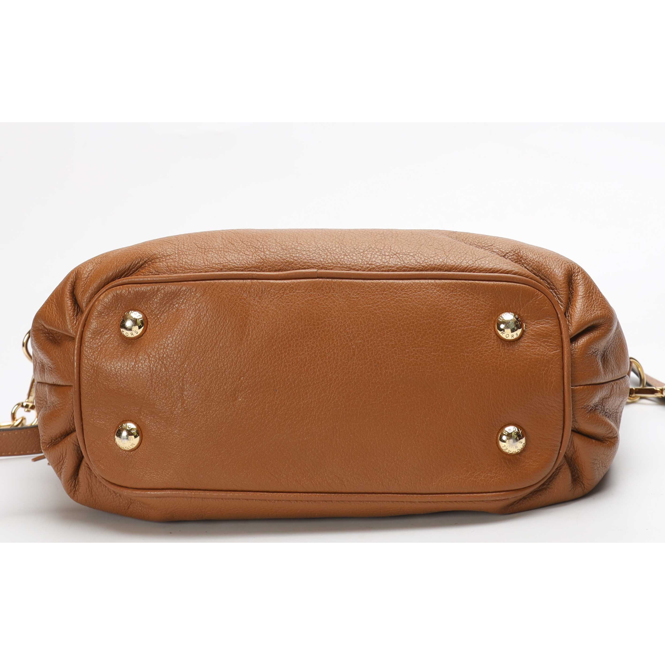 Michael Kors Tassel Brown Satchel