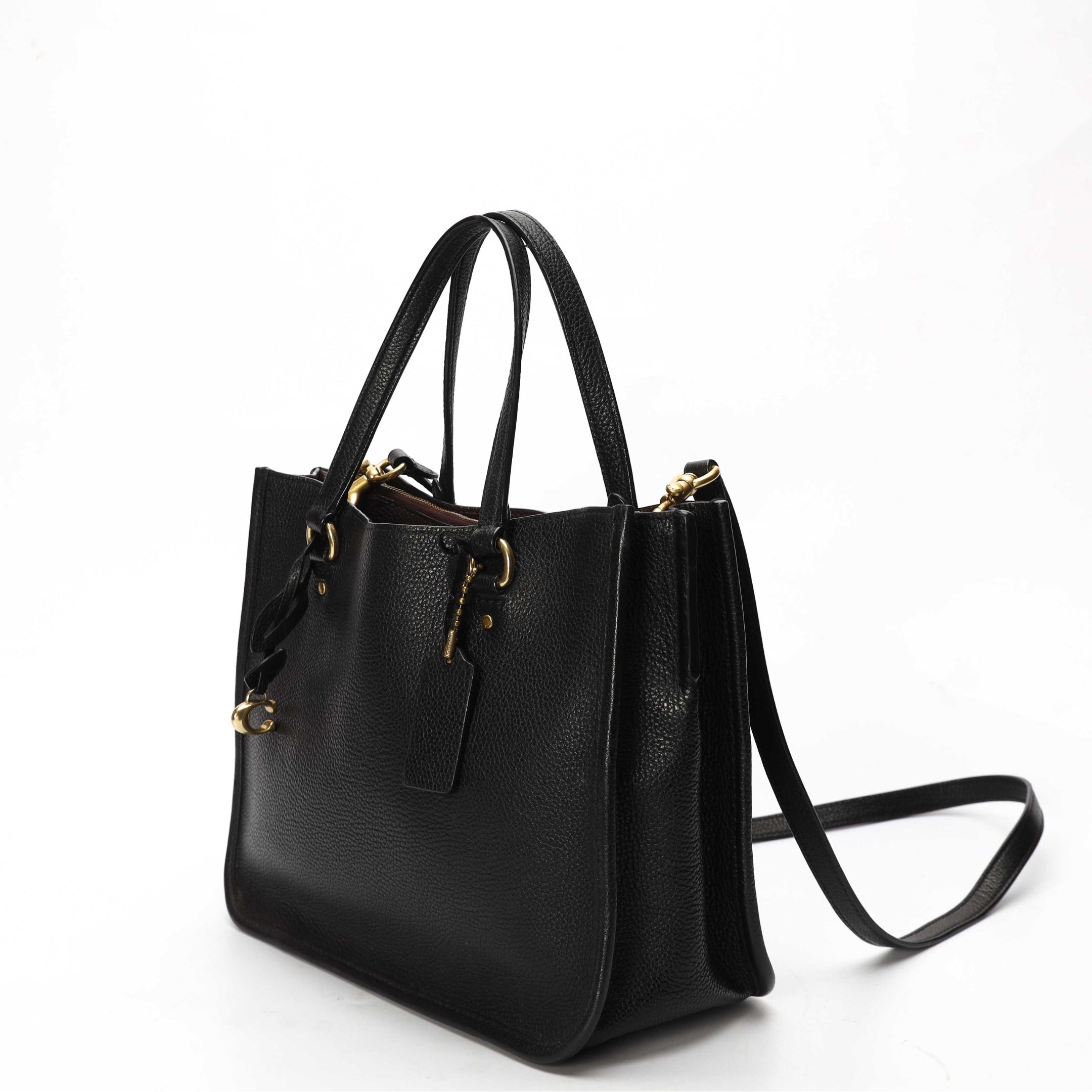 Coach Tyler Black Carryall 28 Satchel
