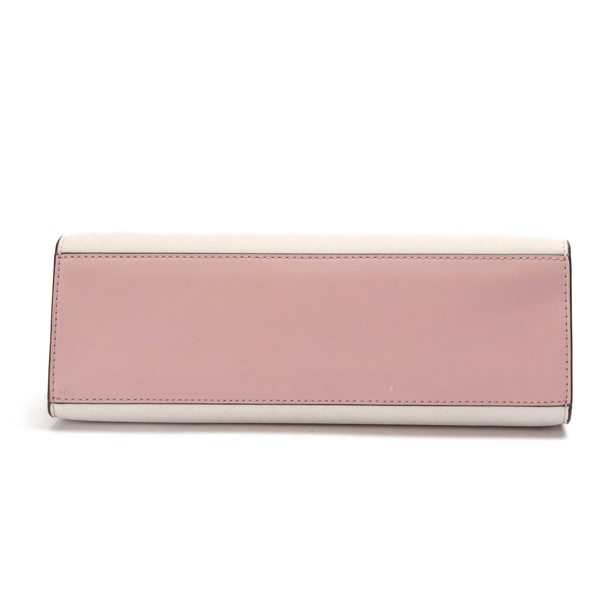 Michael Kors Pink Ombre Signature Logo Satchel