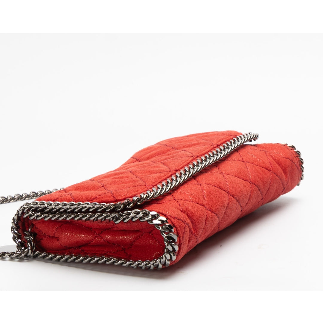 Stella McCartney Quilted Faux Leather Falabella Flap Bag