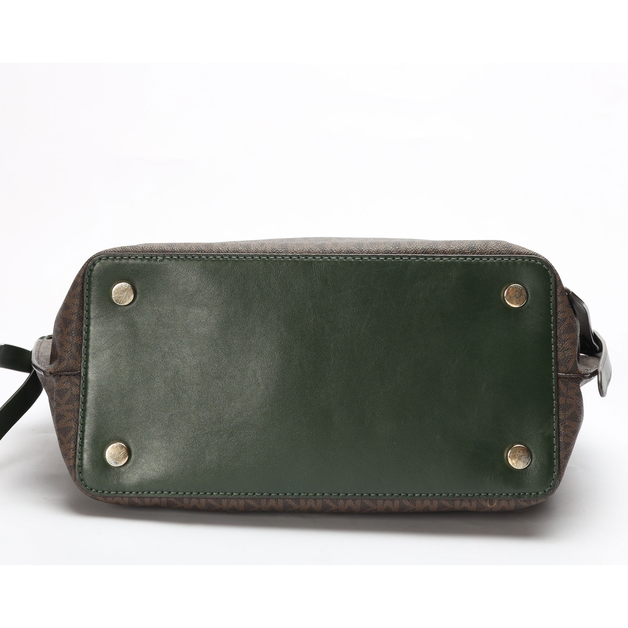 Michael Kors Hamilton Legacy Logo Belted Satchel