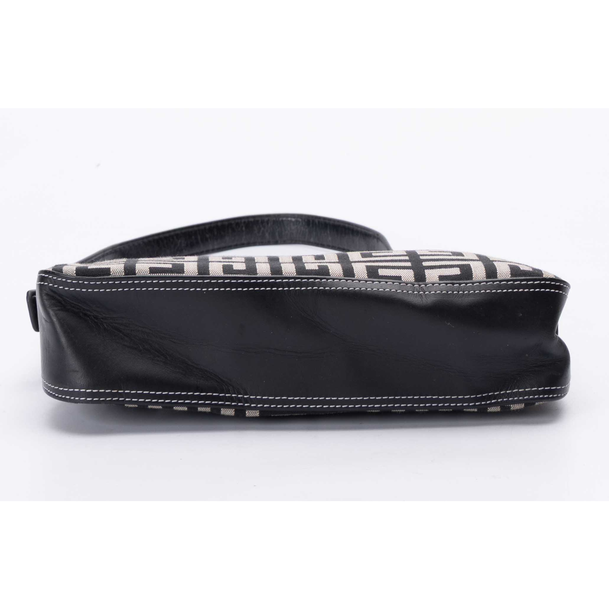 Givenchy Black Monogram Tassel Baguette