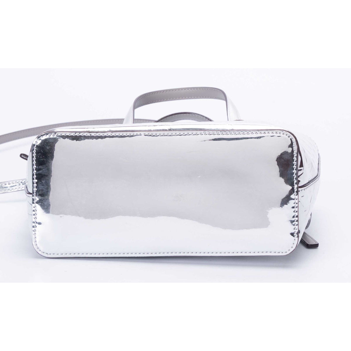 Michael Kors Jet Set Metallic Logo Convertible Bag