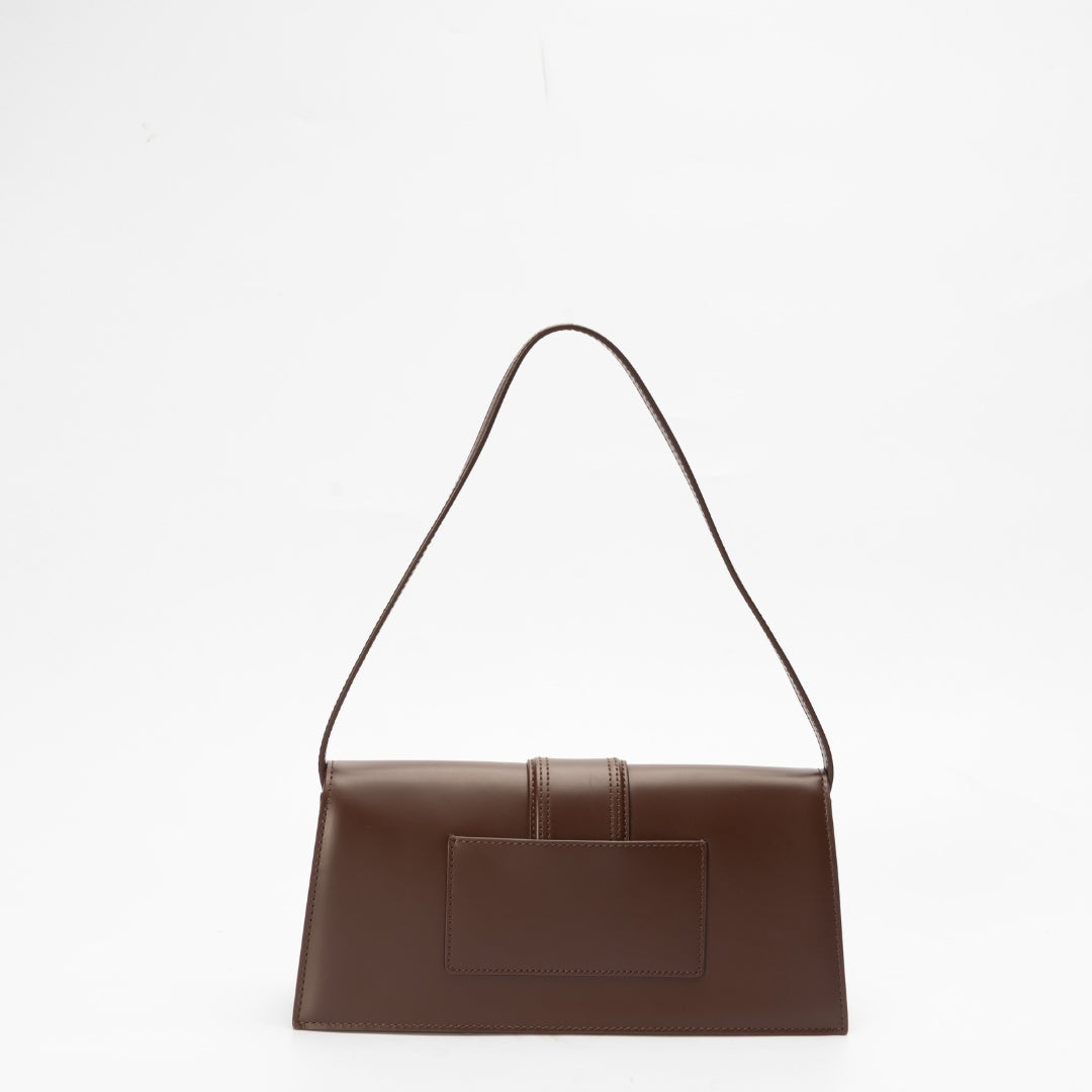 Jacquemus The Bambino Flap Bag Brown