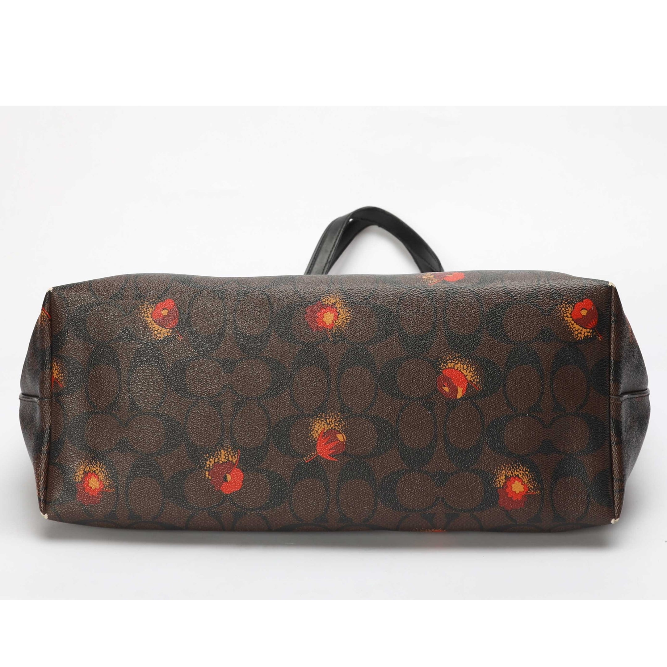 Coach Gallery Signature Canvas Floral Tote