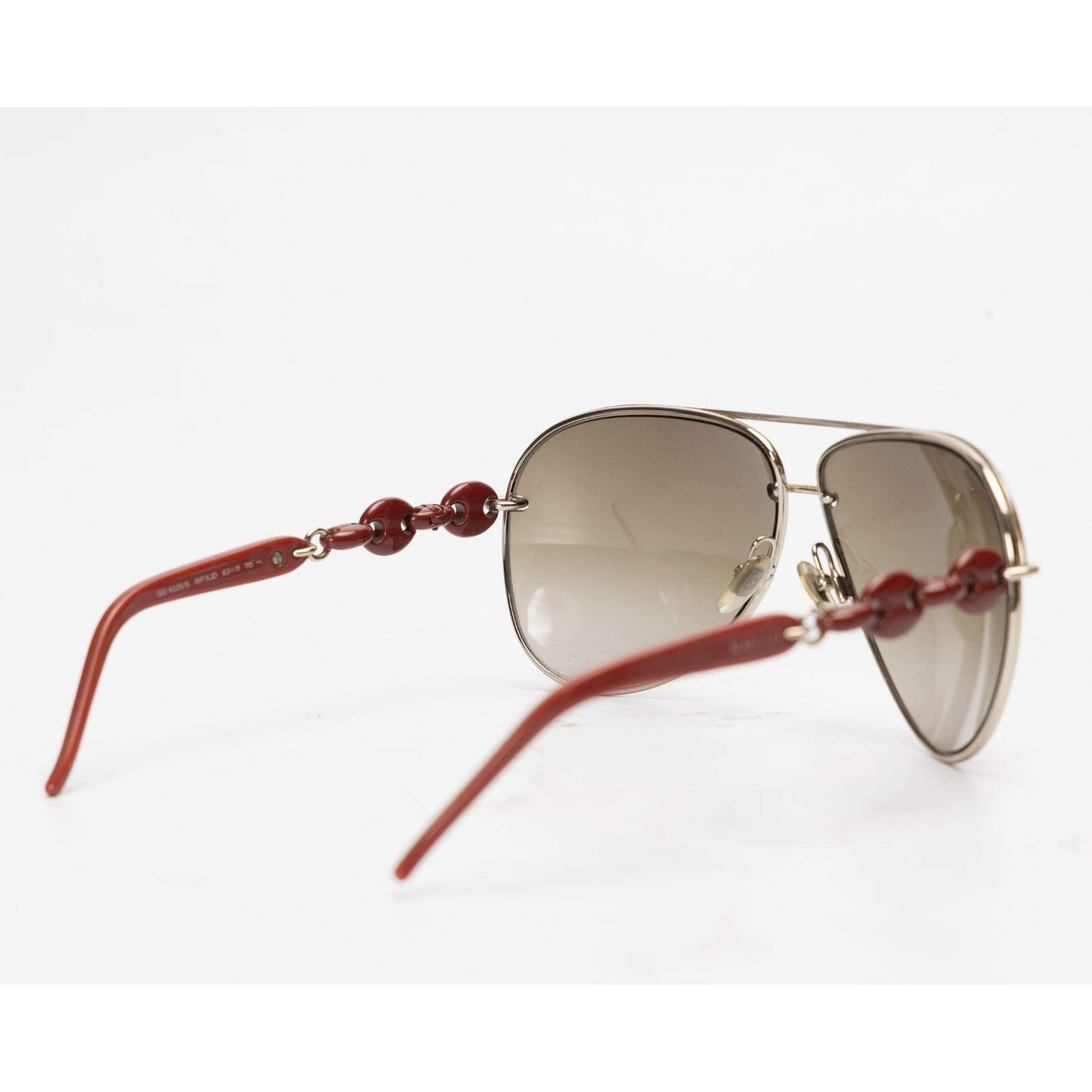 Gucci Brown Gradient Aviator Sunglasses