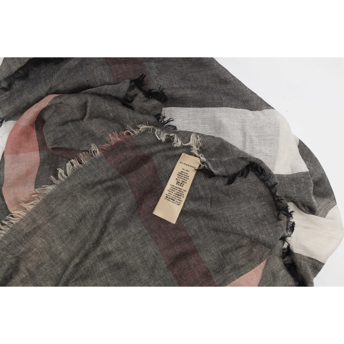 Burberry Check Square Scarf