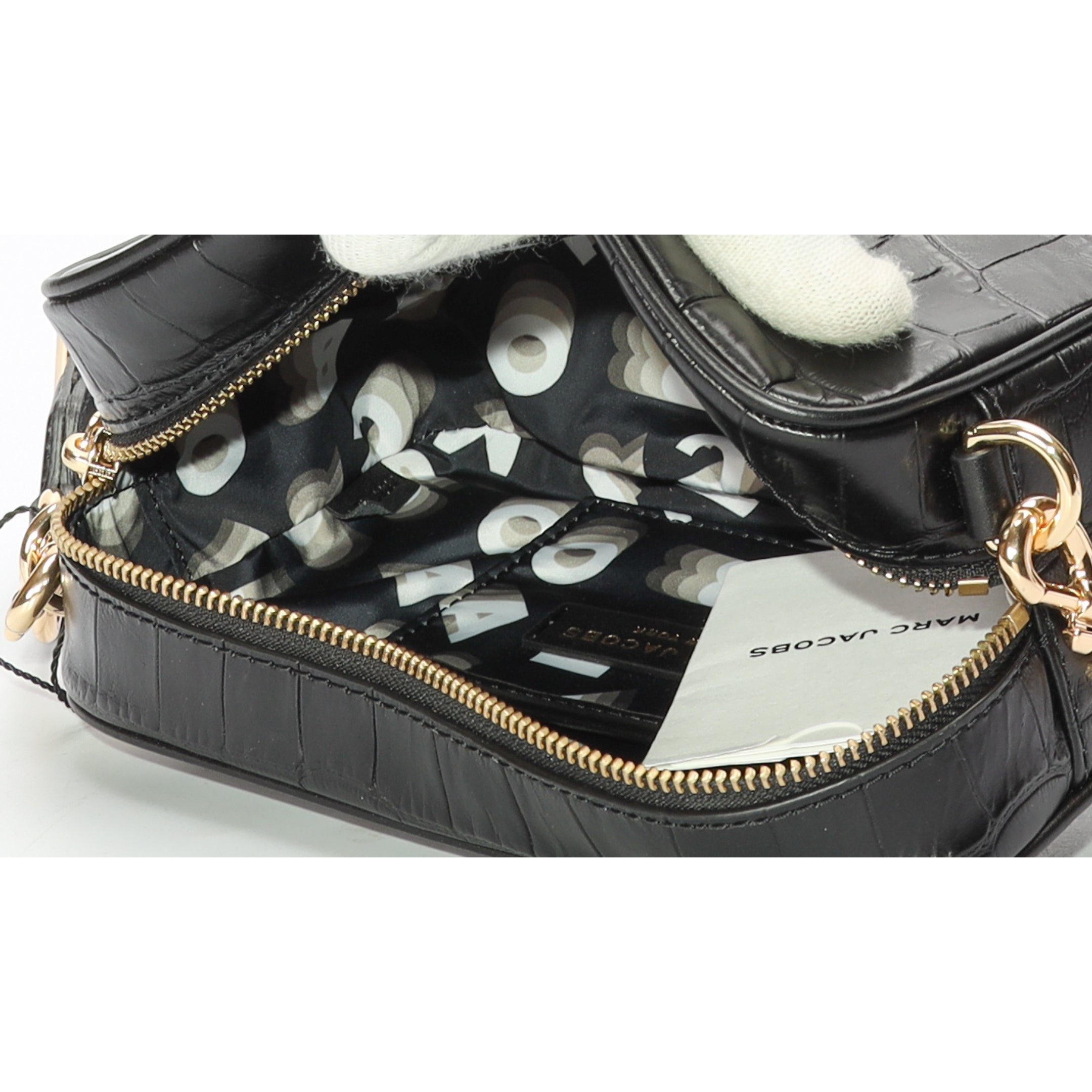 Marc Jacobs The Flash Croc Camera Bag