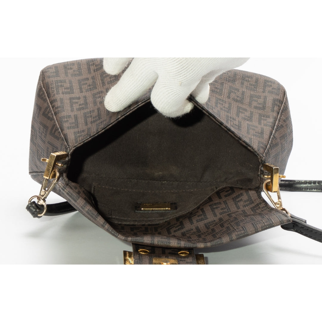 Fendi Zucca Monogram Crossbody Bag