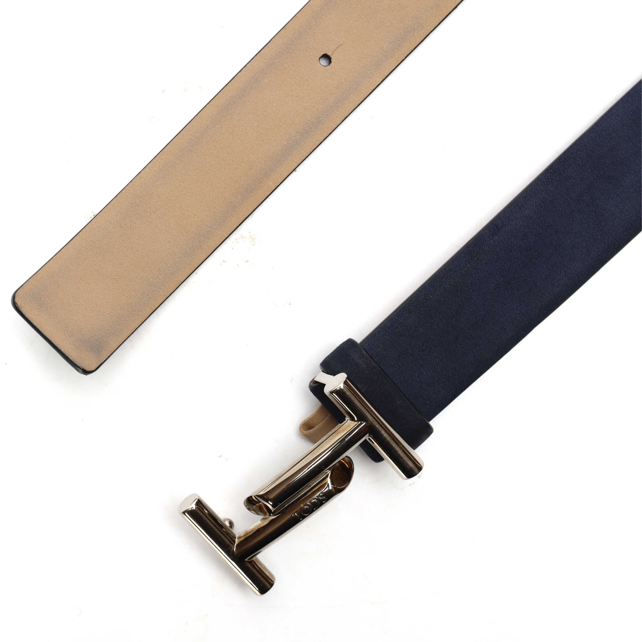 Tods Double T Buckle Belt