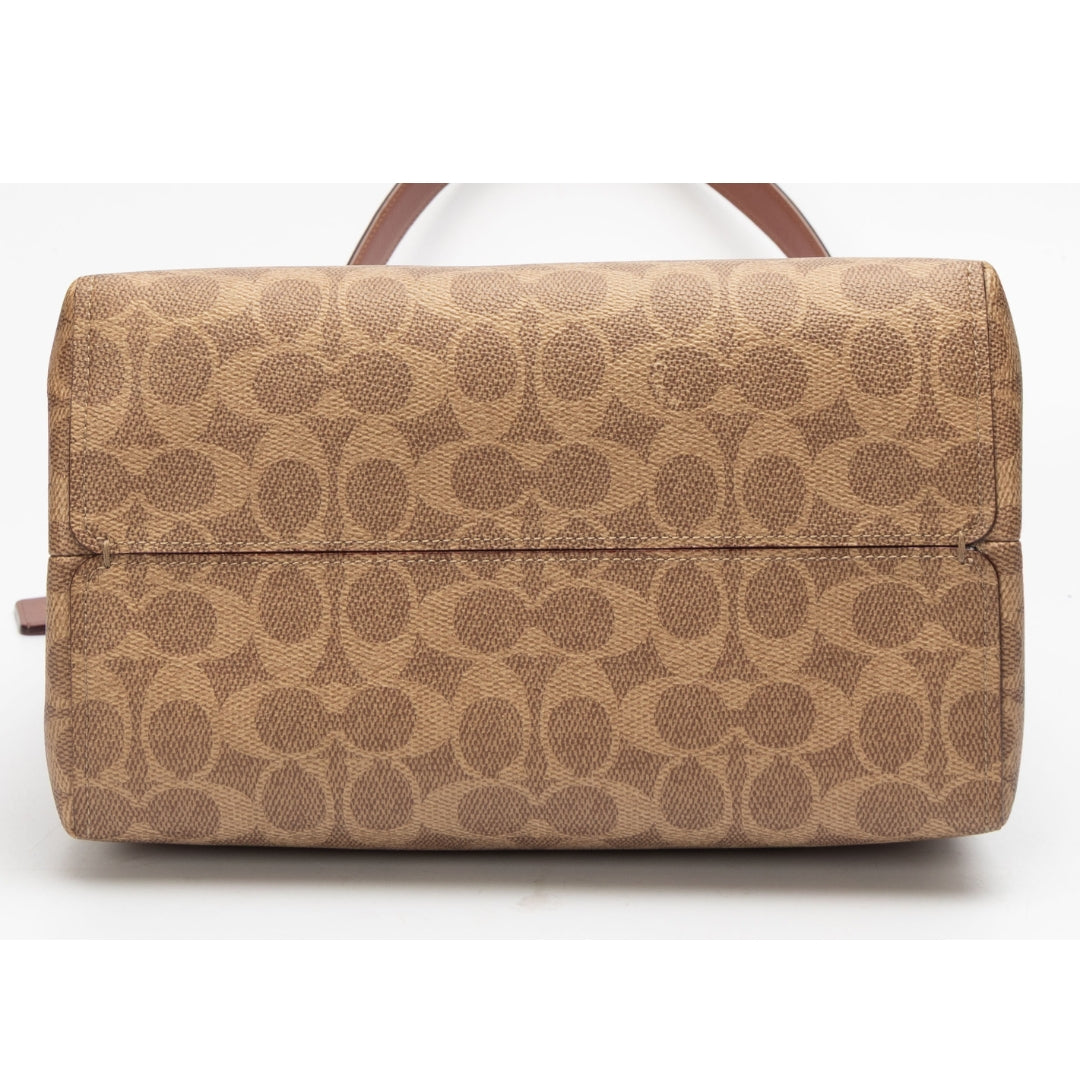 Coach Willow Bucket Bag In Signature Canvas