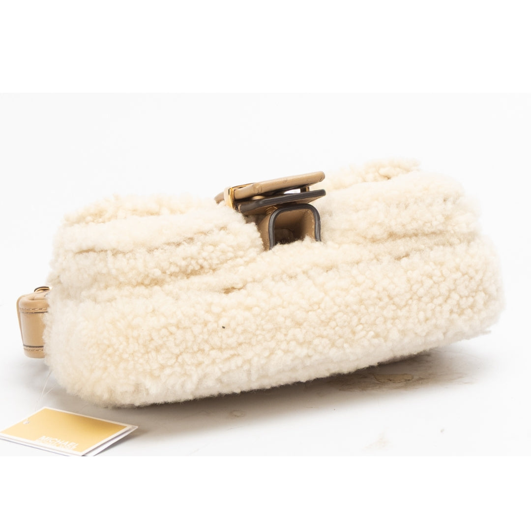 Michael Kors Colby Extra-Small Shearling Shoulder Bag