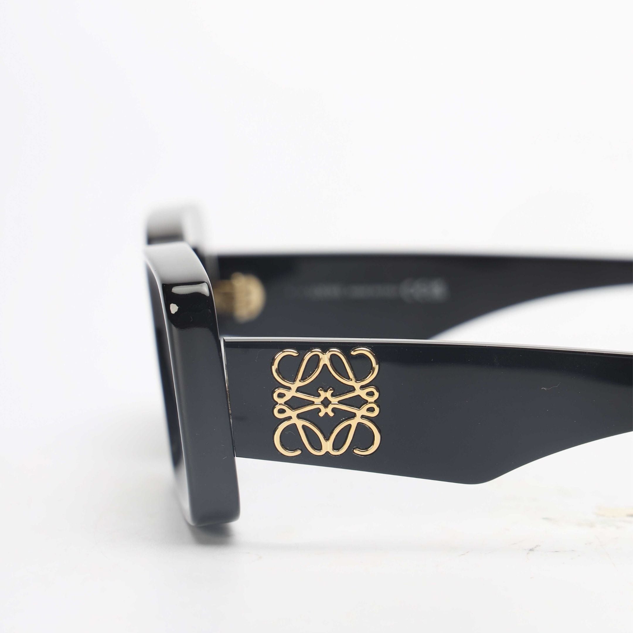 Loewe Black Rectangular Sunglasses