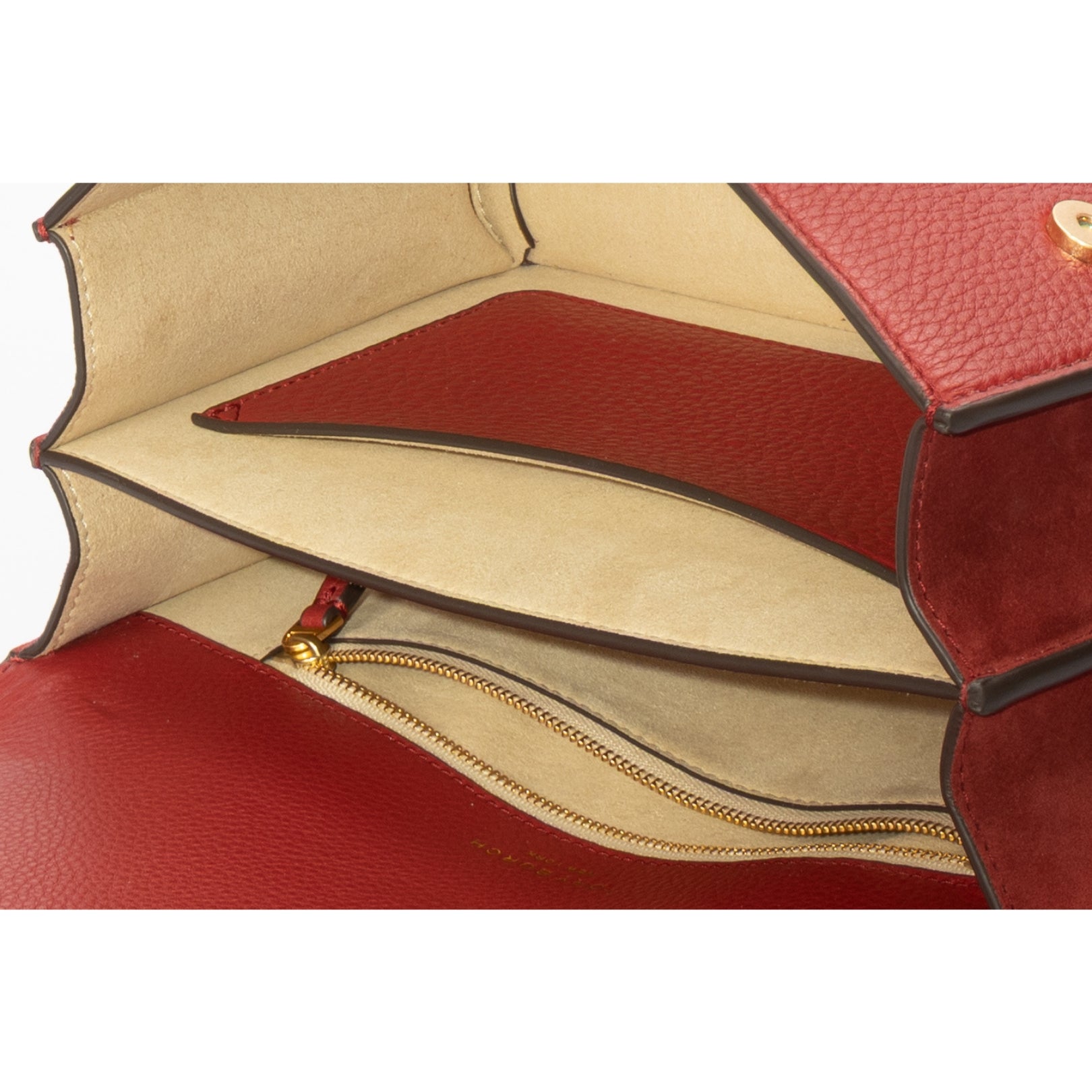 Tory Burch Miller Red Shoulder Bag