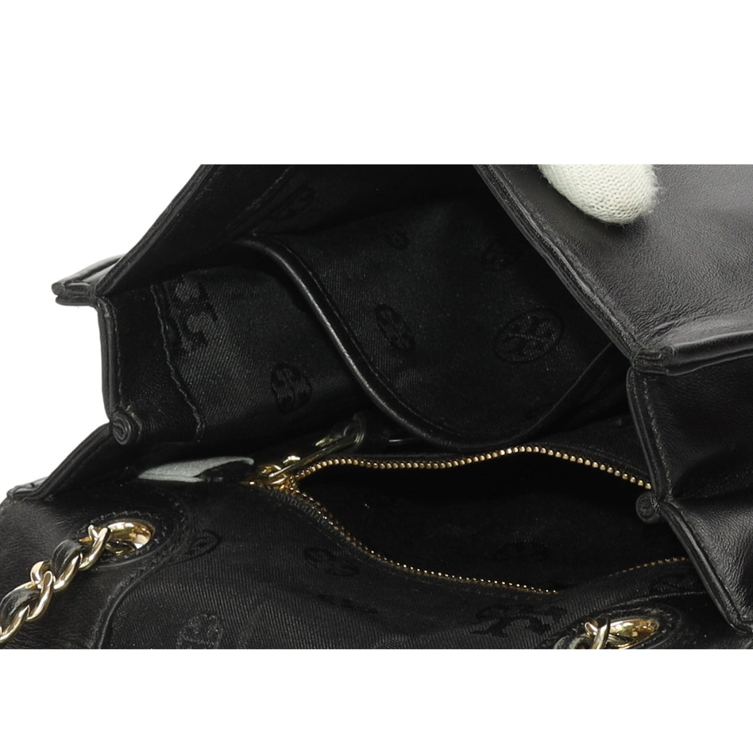 Tory Burch Fleming Black Crossbody Bag