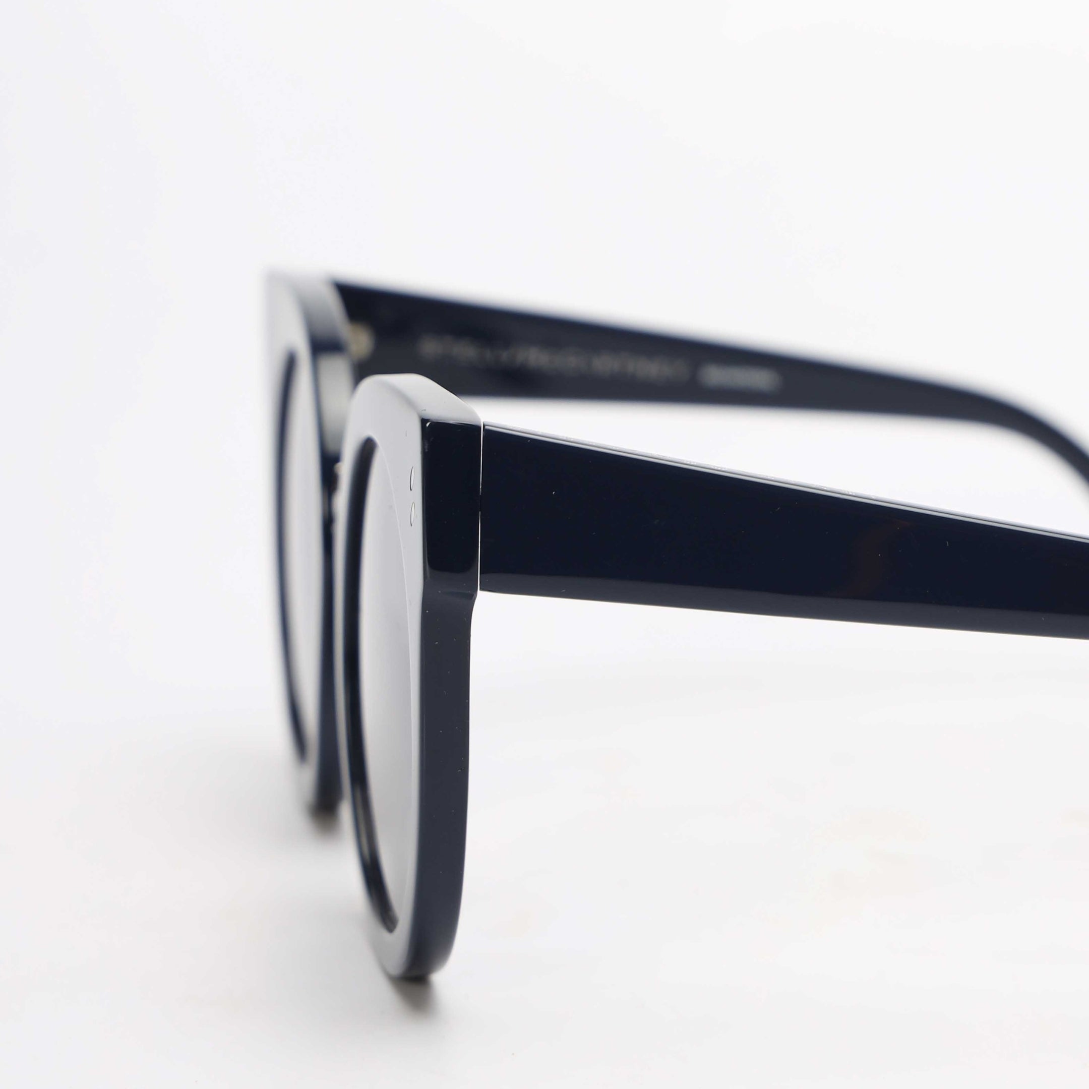 Stella Mccartney Black Cat Eye Round Sunglasses