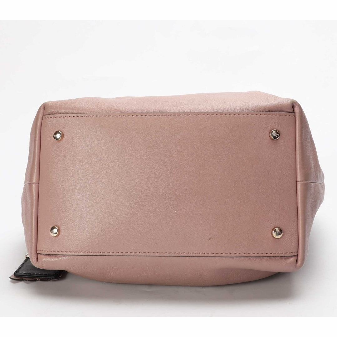 Tods Pink Medium Shopping Bag