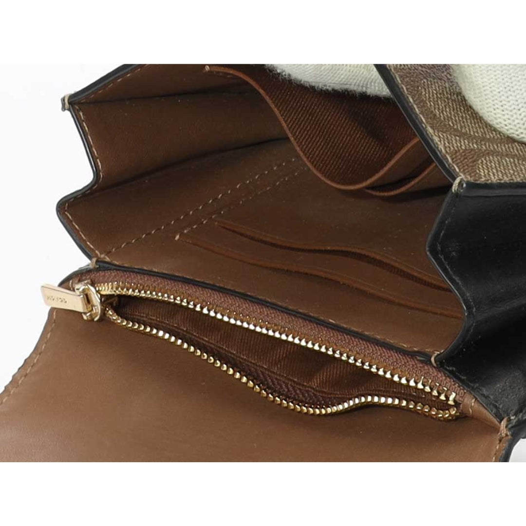 Coach Signature Canvas Kleo Wallet