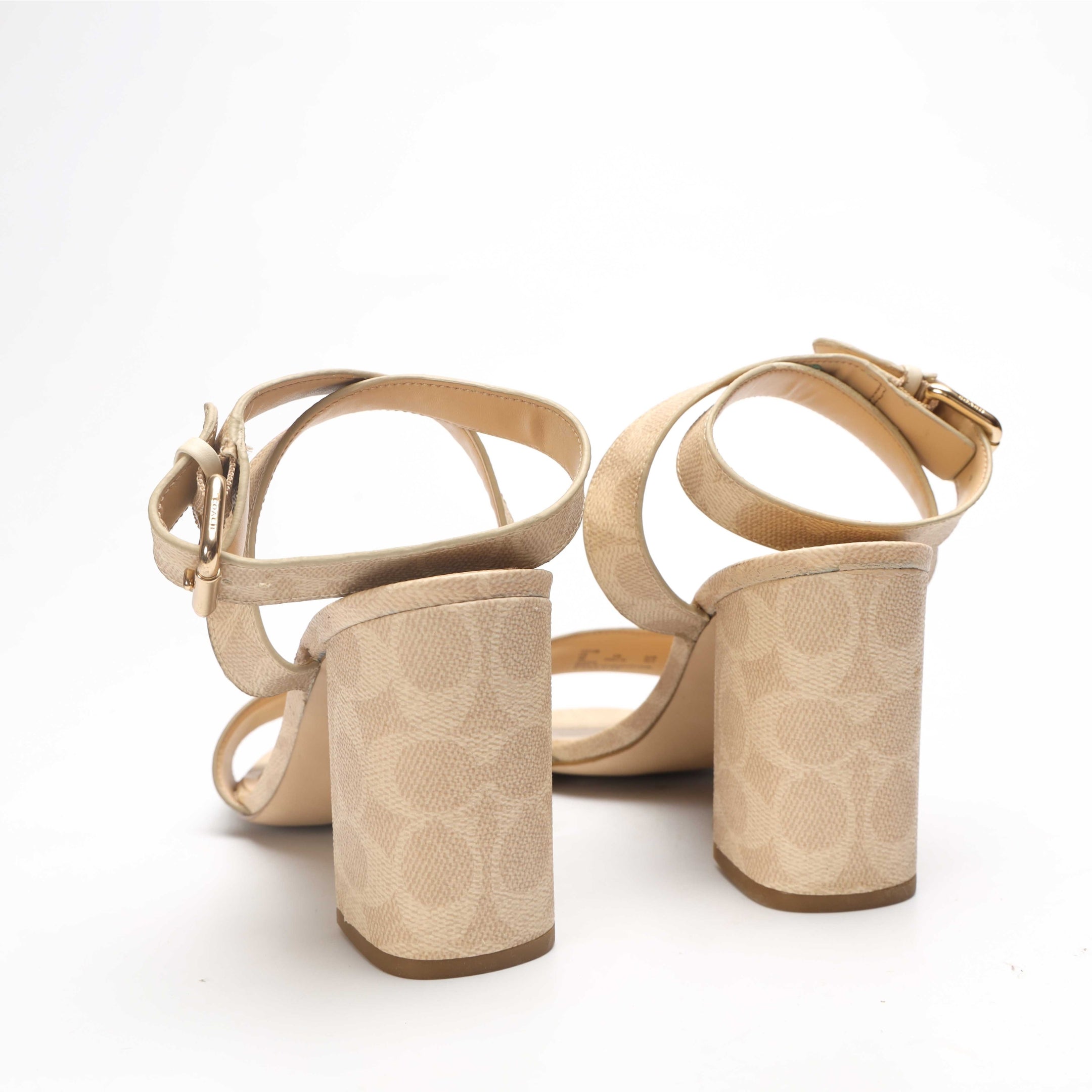 Coach Signature Canvas Shelby Sandals