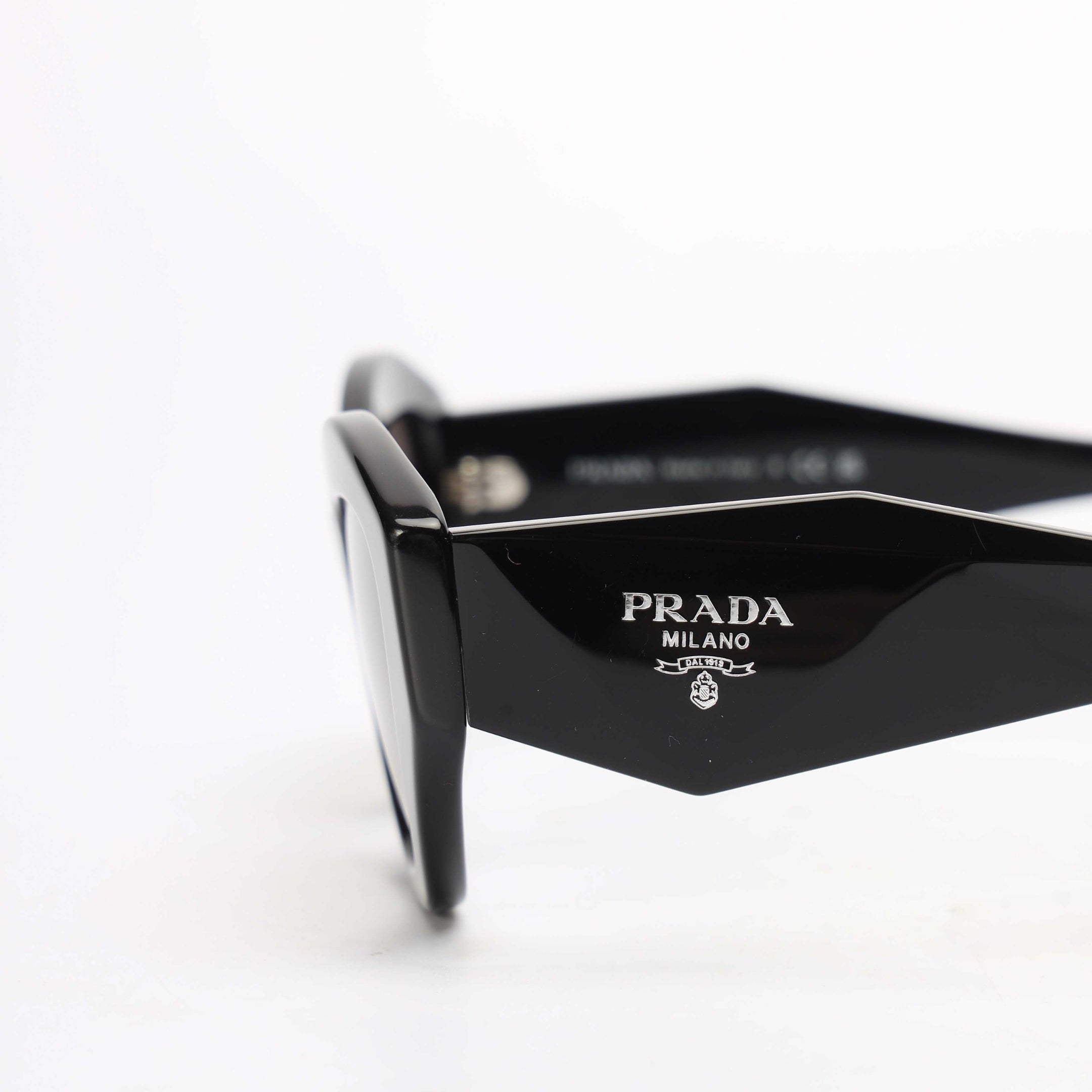 Prada Black Acetate Sunglasses