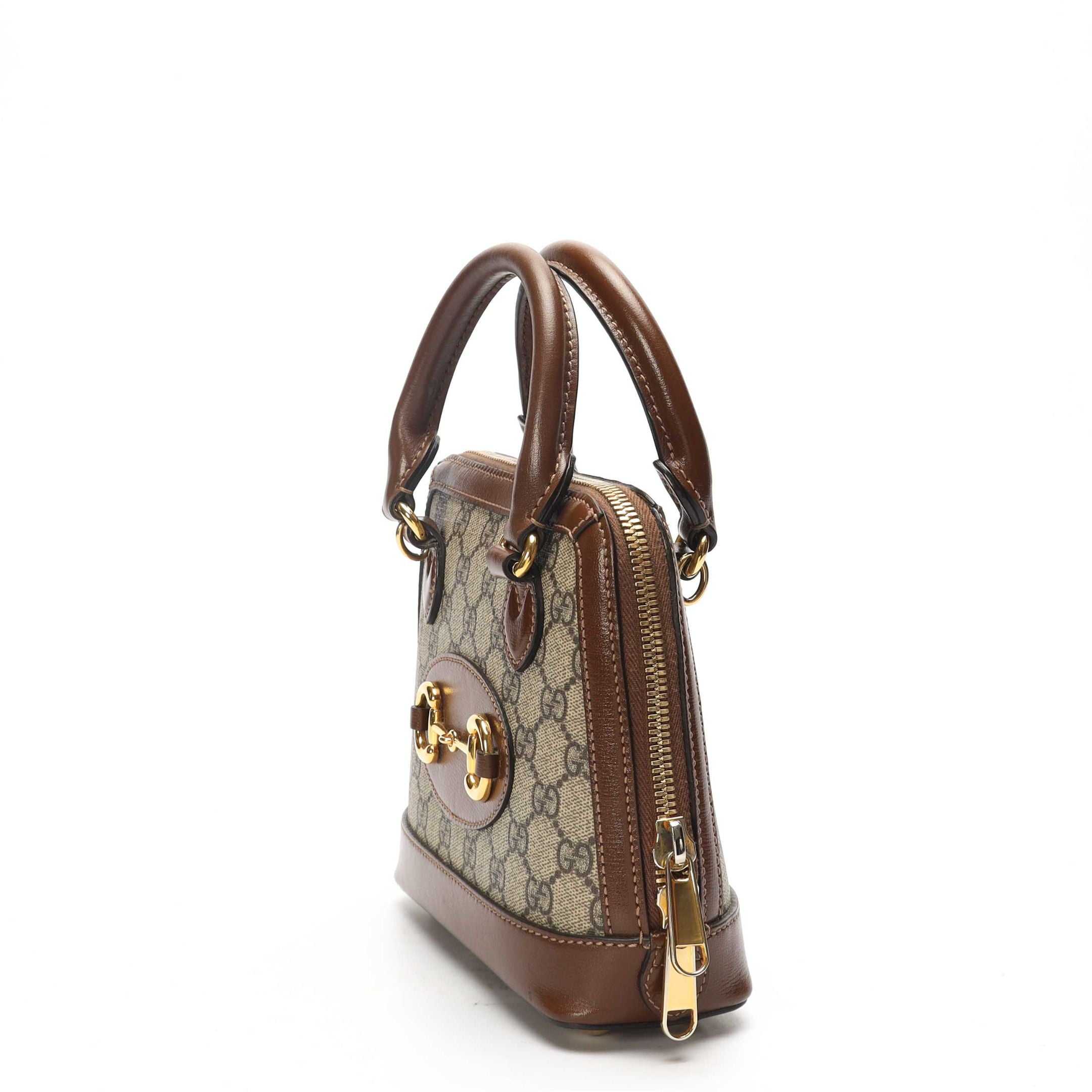 Gucci GG Supreme Mini Horsebit 1955 Crossbody Bag