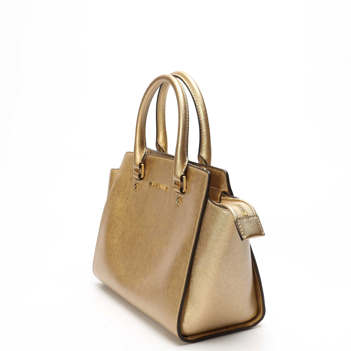 Michael Kors Selma Gold Satchel