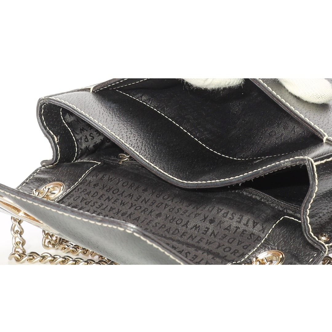 Kate Spade Black Twistlock Crossbody Bag
