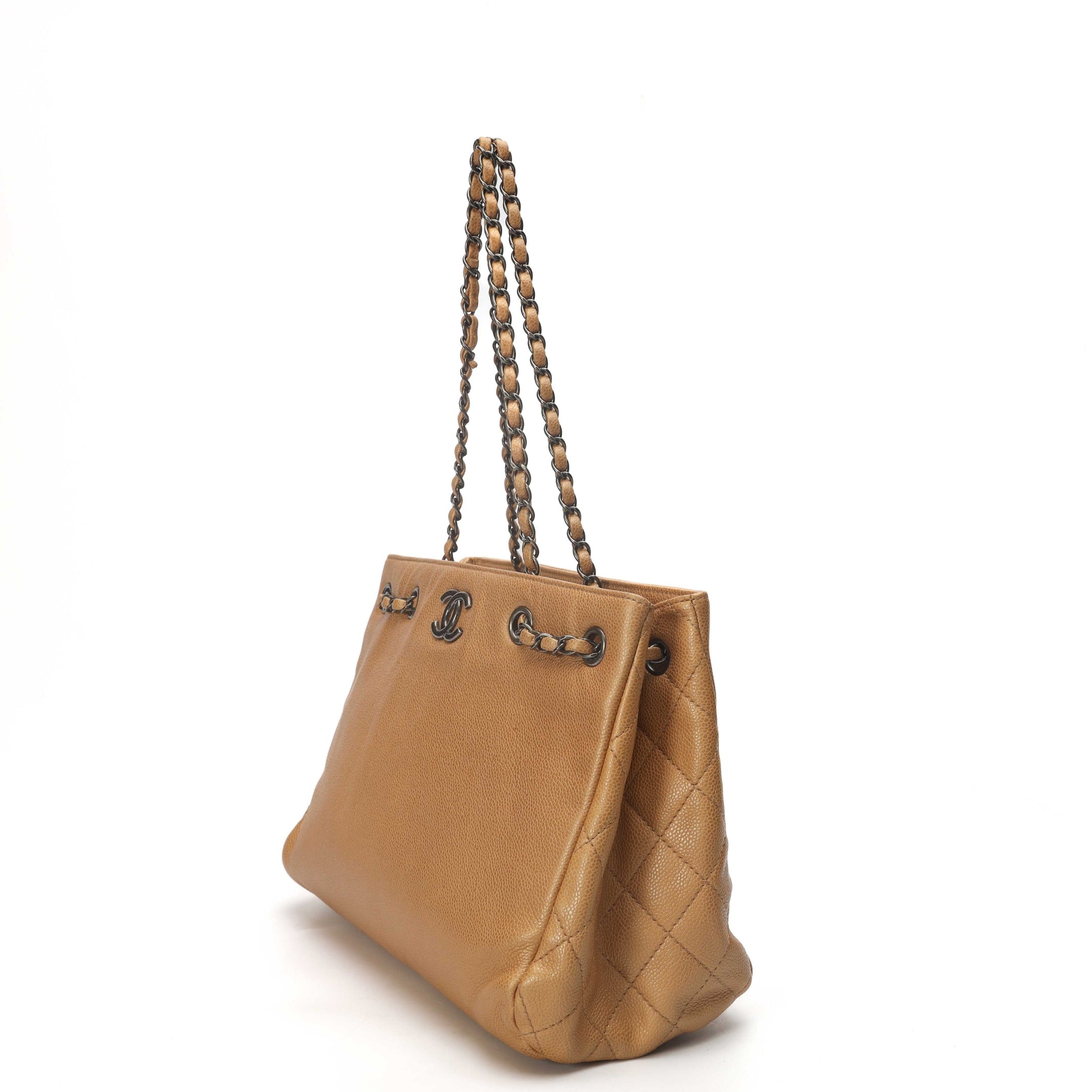 Chanel Open Chain Shopping Tote