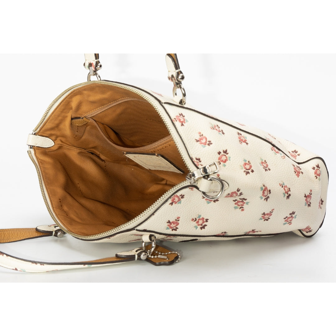 Coach Floral Print Prairie Satchel