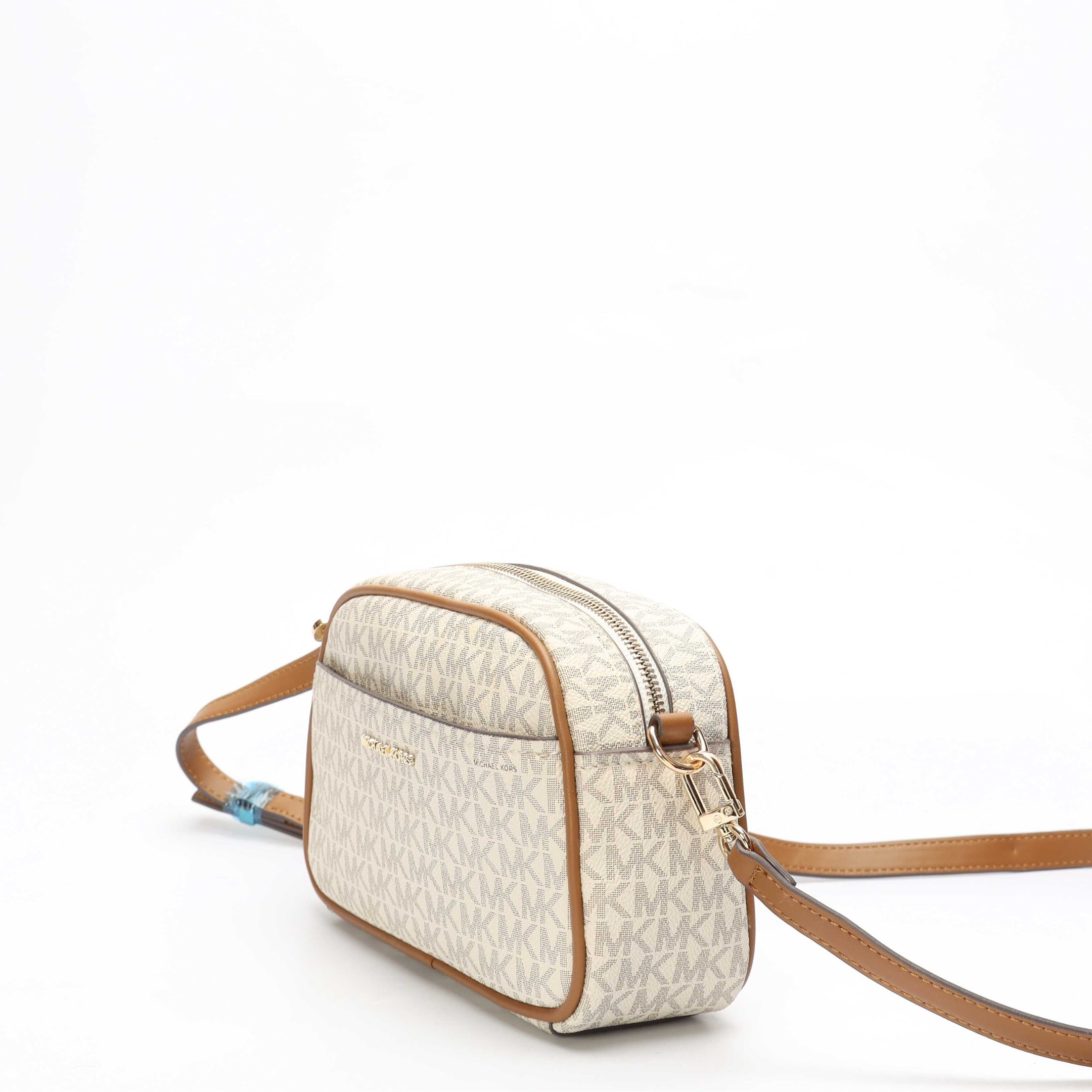 Michael Kors Jet Set Signature Camera Crossbody Bag