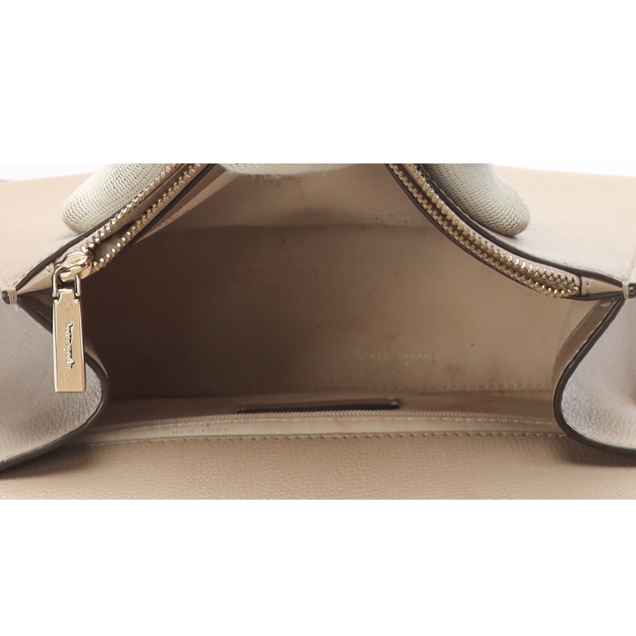 Kate Spade Beige Darcy Top Handle Satchel
