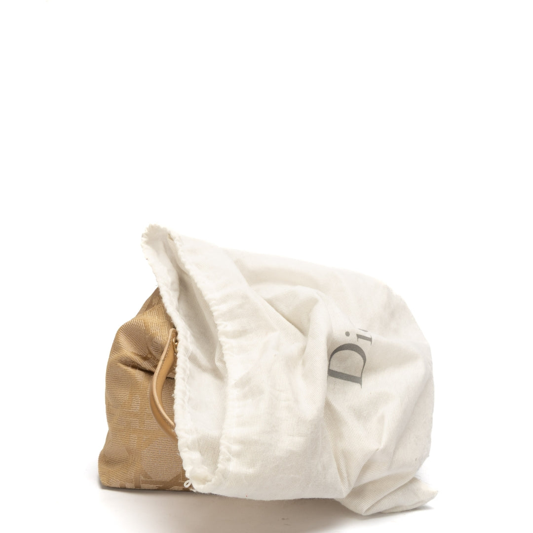 Dior Cannage Jacquard Canvas Lady Dior Bag