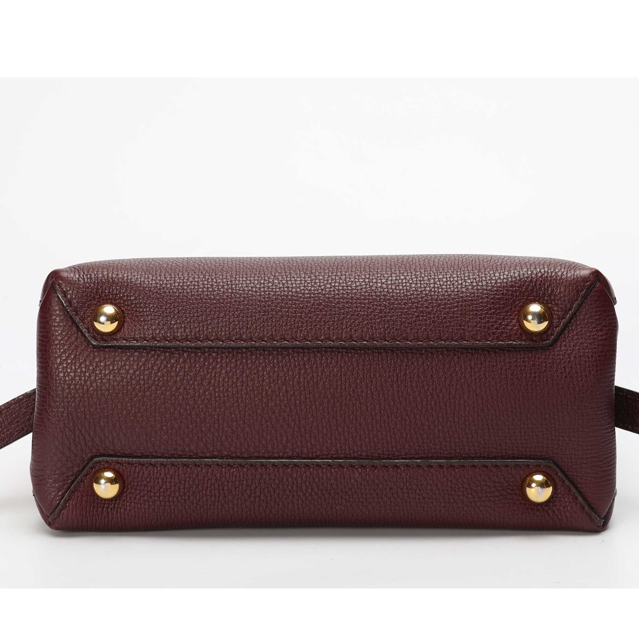 Burberry Burgundy Camberley Convertible Satchel