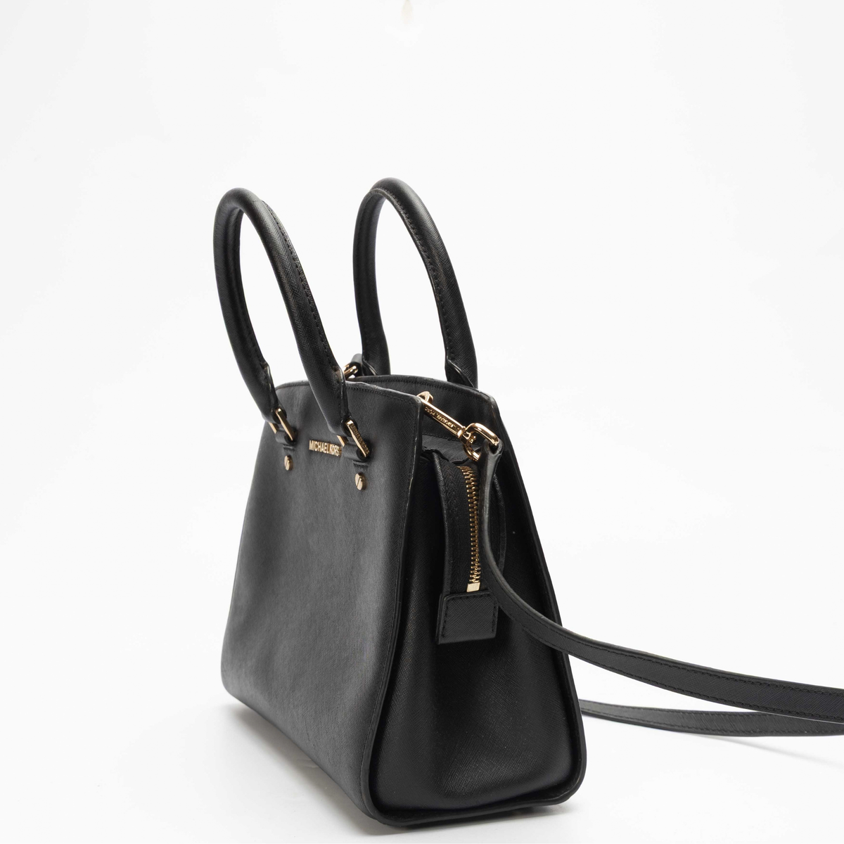 Michael Kors Black Convertible Satchel