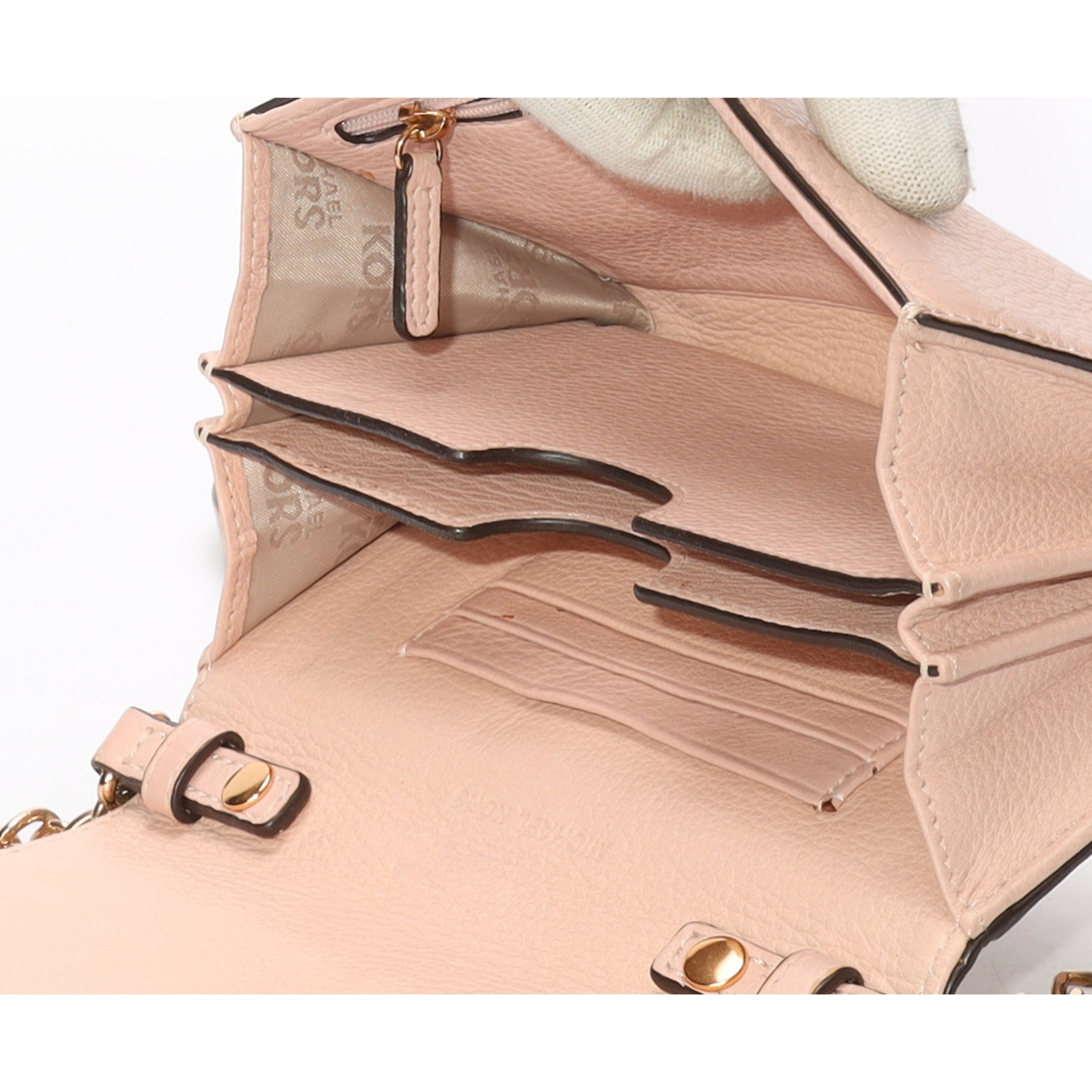 Michael Kors Pink Hudson Crossbody Bag